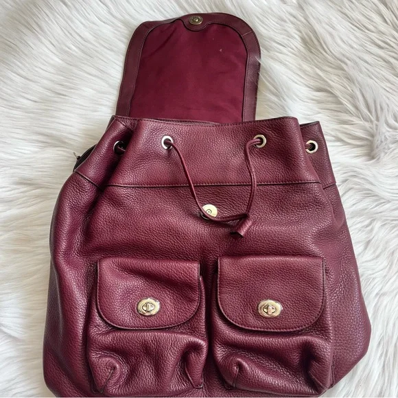 Coach Billie Backpack in Signature Jacquard